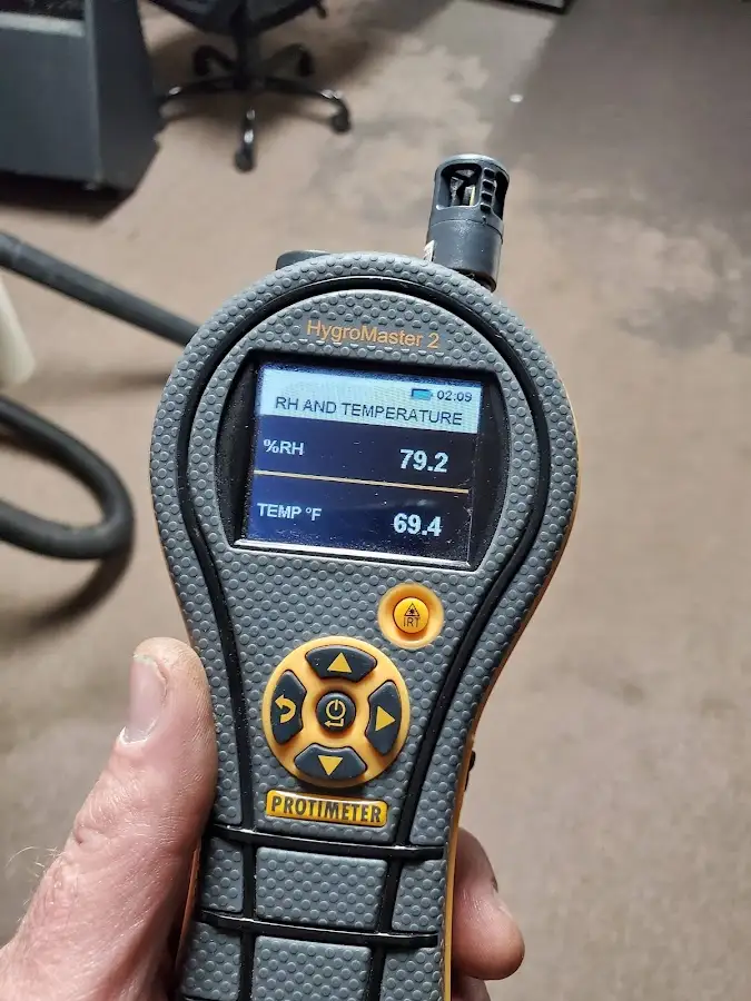 Moisture meter humidity assessment for Fire & Smoke Damage Restoration in White Bear Lake